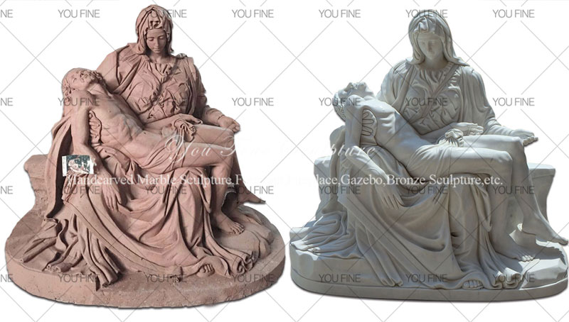 Pieta statues