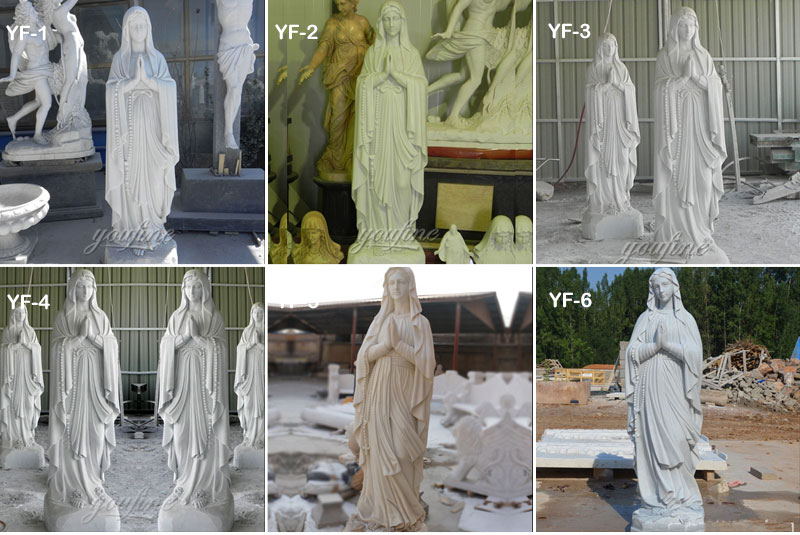 our lay of lourdes statues