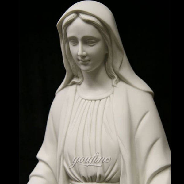CHS-364 Church White Saint virgin mary our lady of grace catholic yard statues for sale