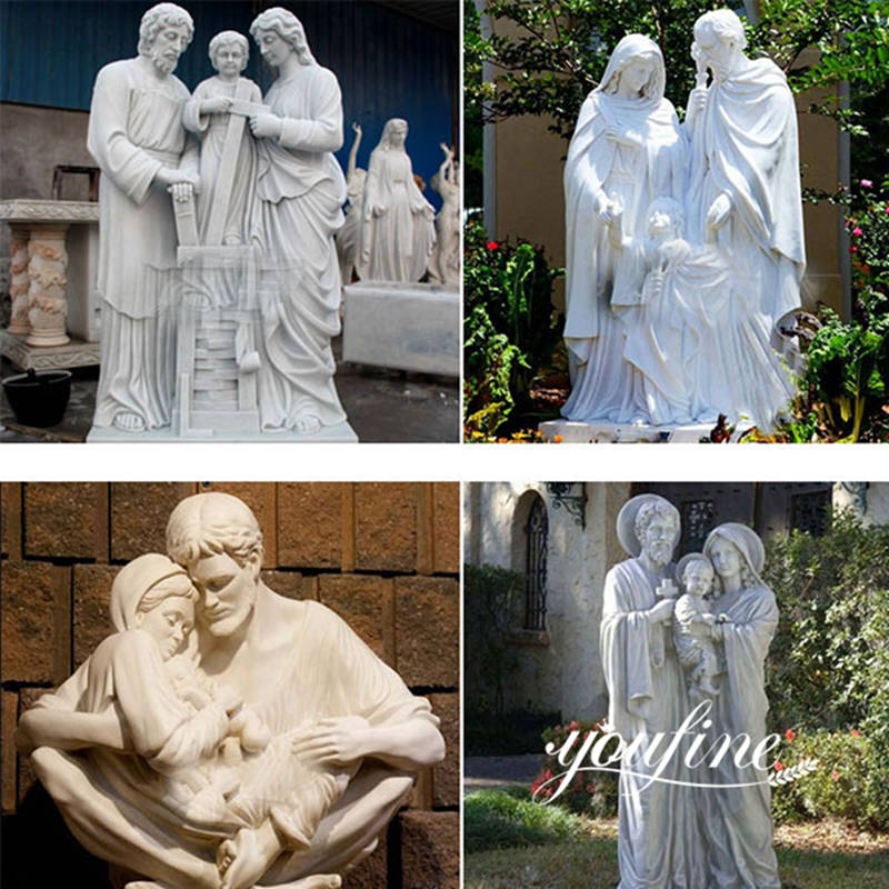 holy family marble statue -YouFine Sculpture