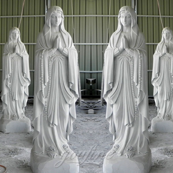 Church religious blessed mother statues on sale