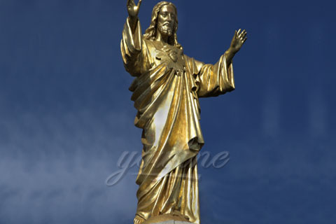 Hot Selling Professional Bronze Jesus Open Hand for Sale