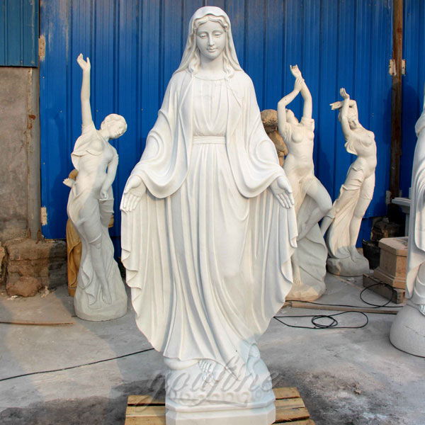 CHS-278 Big catholic statues our lady of grace mary step on a snake for church outdoor to buy