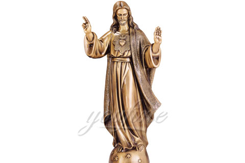 Outdoor Garden Life Size Bronze Jesus Sculpture for Sale