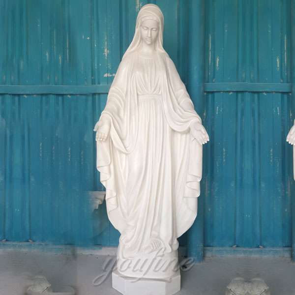 CHS-272 Outdoor garden mary our lady of grace classic white catholic statue 160cm religious