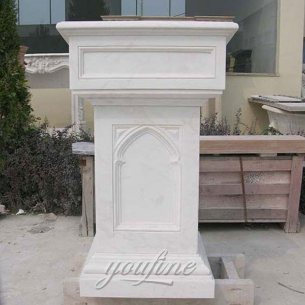 Used Church Furniture Marble Pulpits Stand for Sale