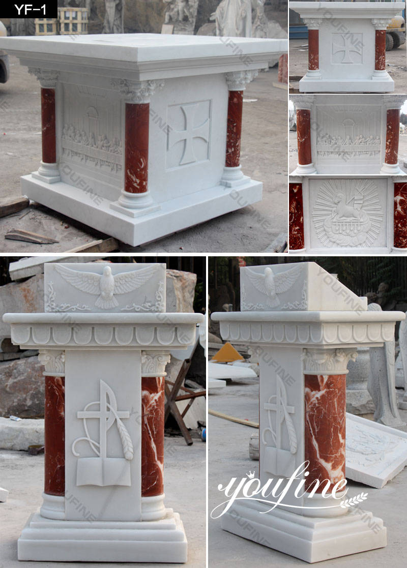 marble altar table -YouFine Sculpture