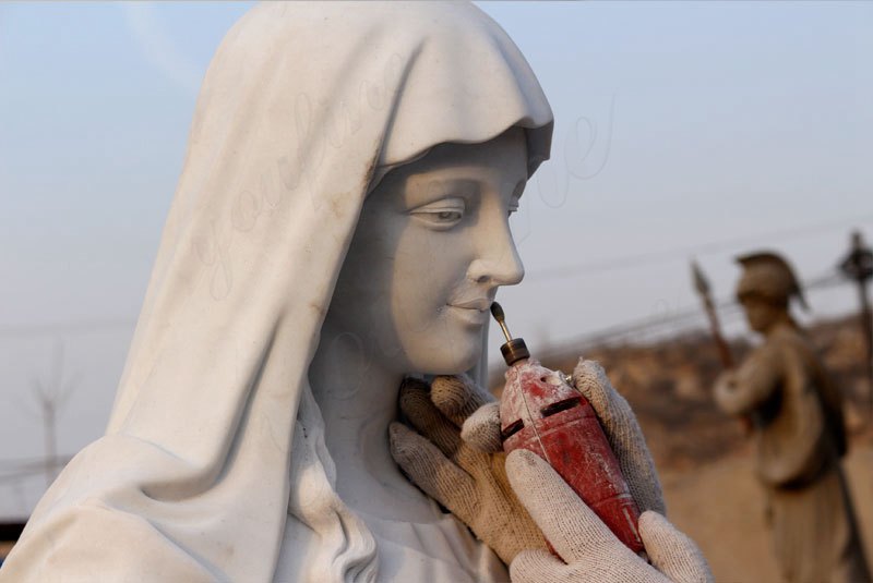 mother Mary statue outdoor