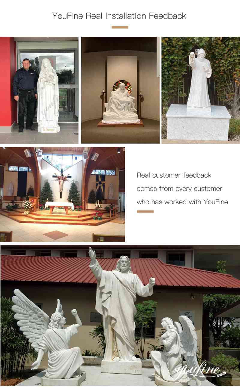 MARBLE RELIGIOUS sculpture - YouFine Sculpture