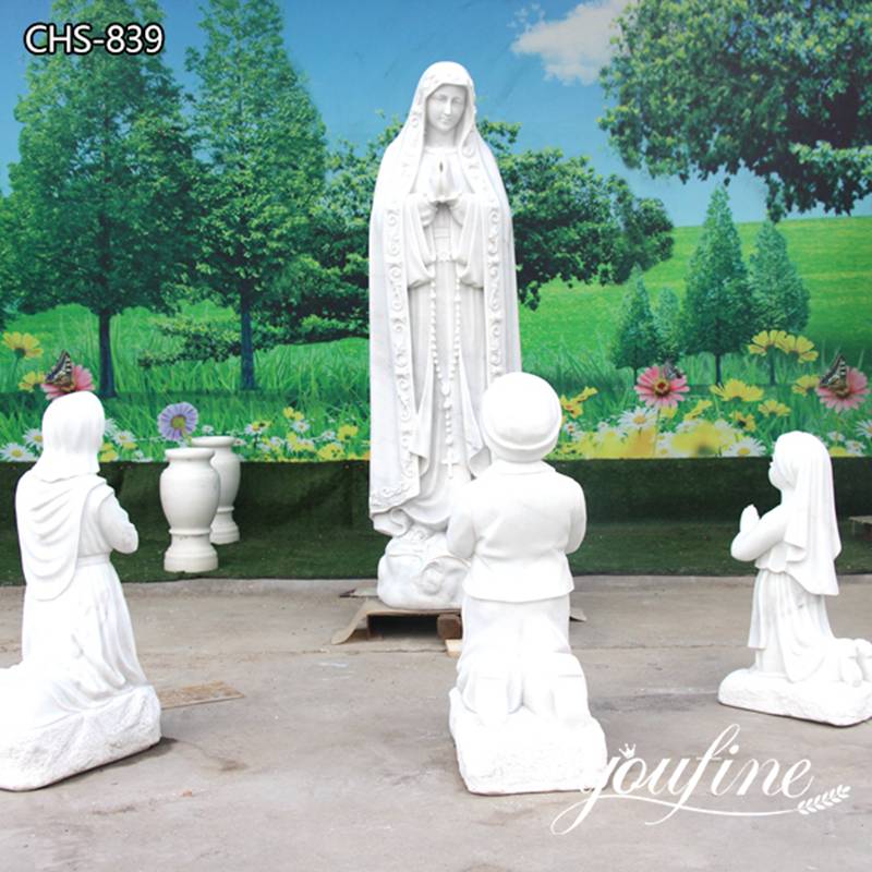 Factory Supply Our Lady of Fatima Statue Outdoor Decor for Sale CHS-839