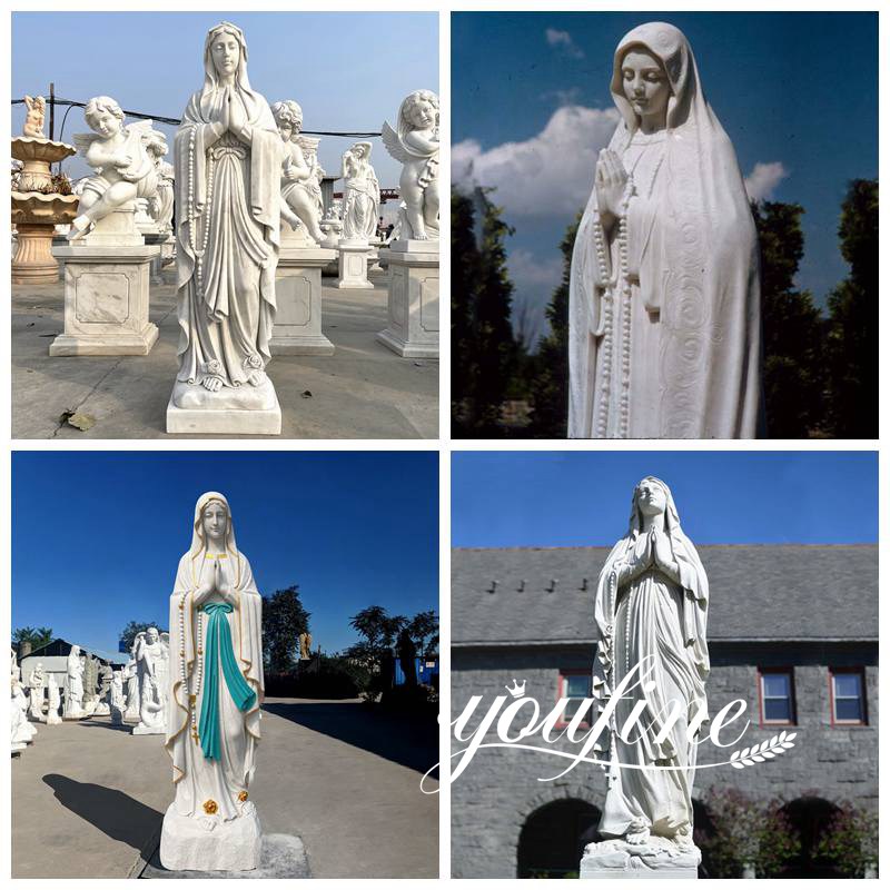 marble Virgin Mary statue -YouFine Sculpture