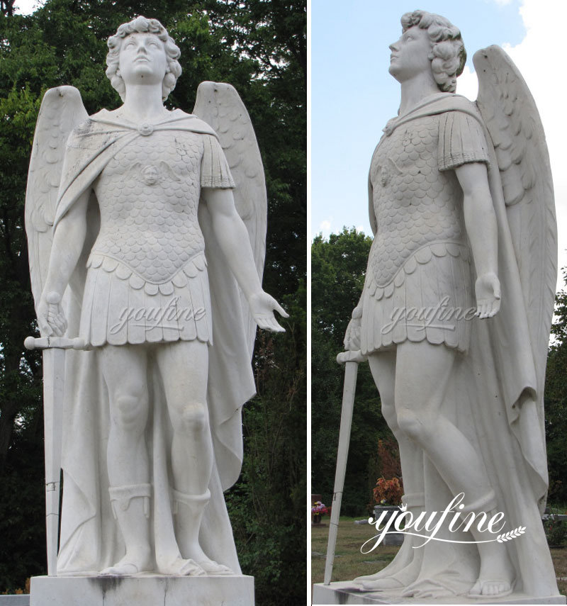 Marble Archangel Michael Statue -YouFine Sculpture