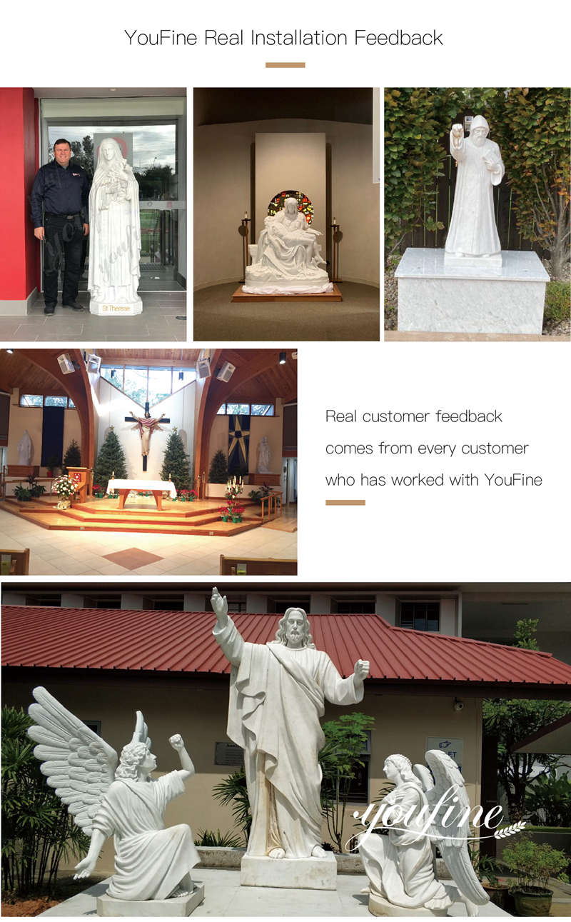 marble religious statues -YouFine Sculpture (2)