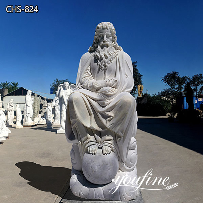 Catholic White Marble Jesus Statue Church Decor Supplier CHS-824