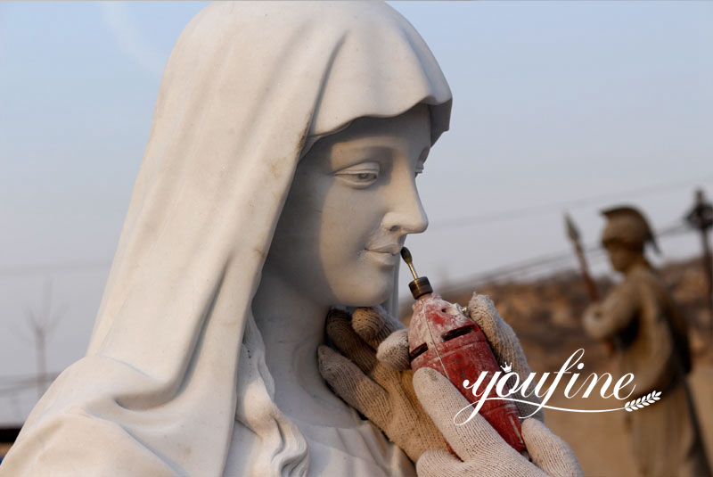 marble virgin Mary statue -YouFine Sculpture