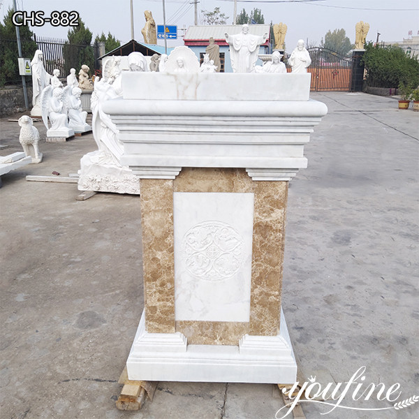 High-quality Marble Altar Table Church Usage for Sale CHS-882
