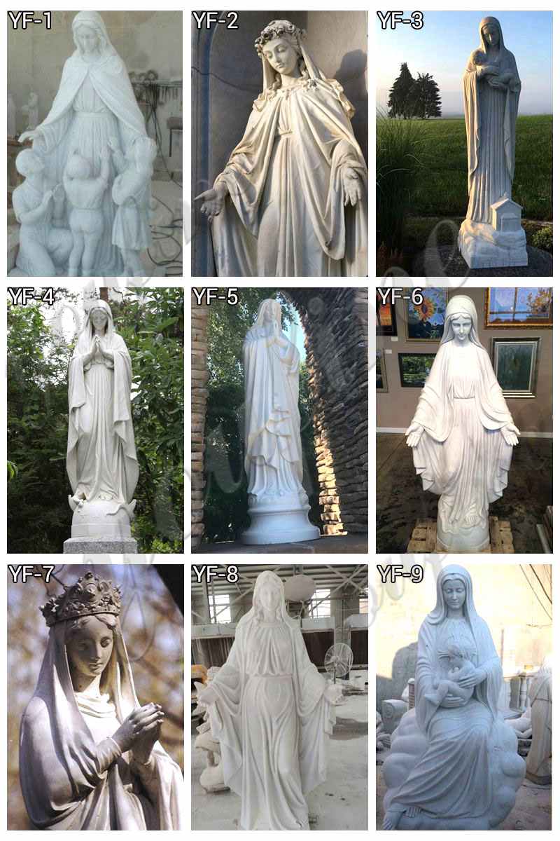 marble outdoor religious statues -YouFine Sculpture