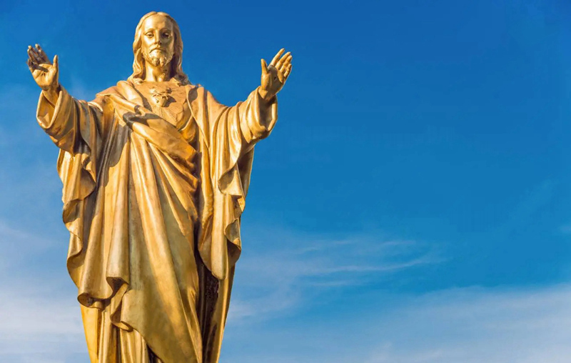 sacred heart of Jesus statue outdoor -YouFine Sculpture