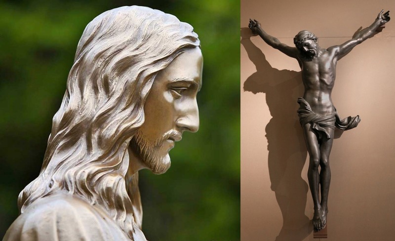 bronze Jesus statue8