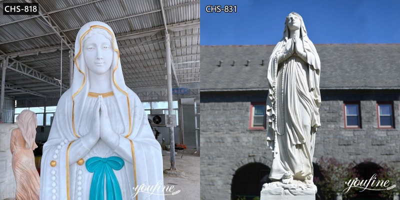 lourdes statue