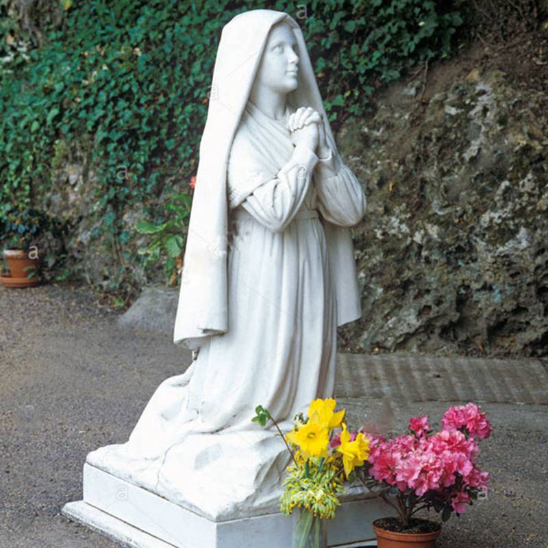Catholic statue saint bernadette of lourdes (1)