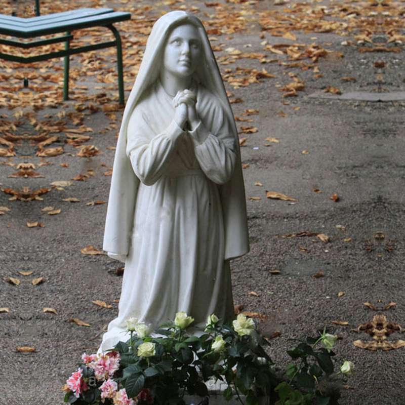 Catholic statue saint bernadette of lourdes (2)