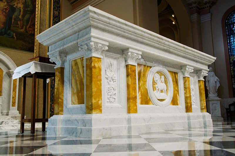 marble altar for church (2)