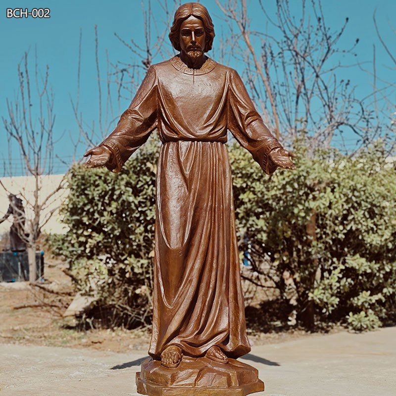 bronze statue of Jesus (1)