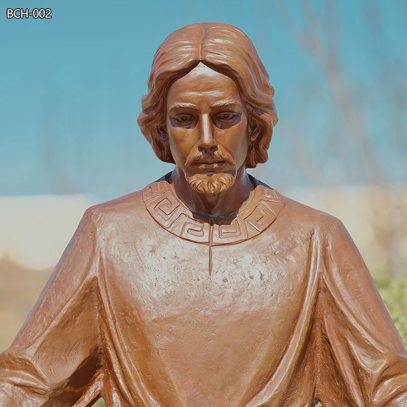 bronze statue of Jesus (2)