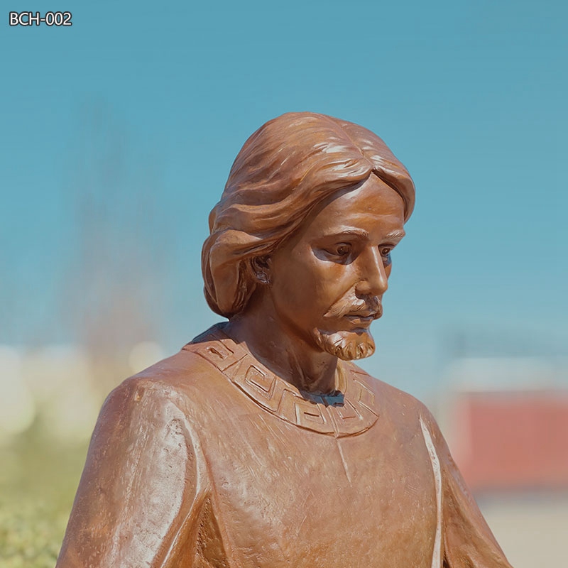 bronze statue of Jesus (3)