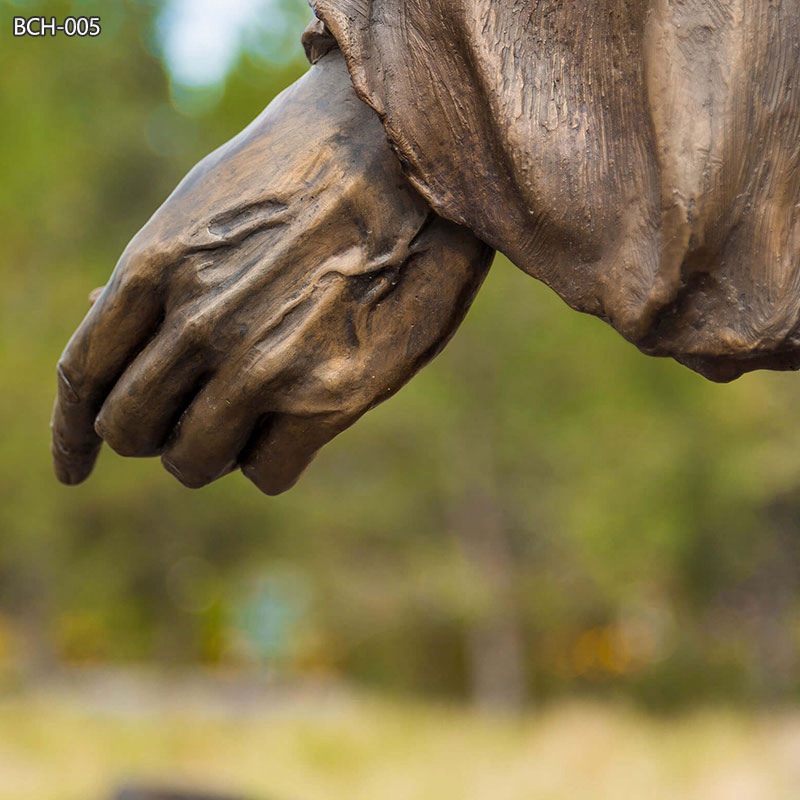 bronze Christus statue (2)