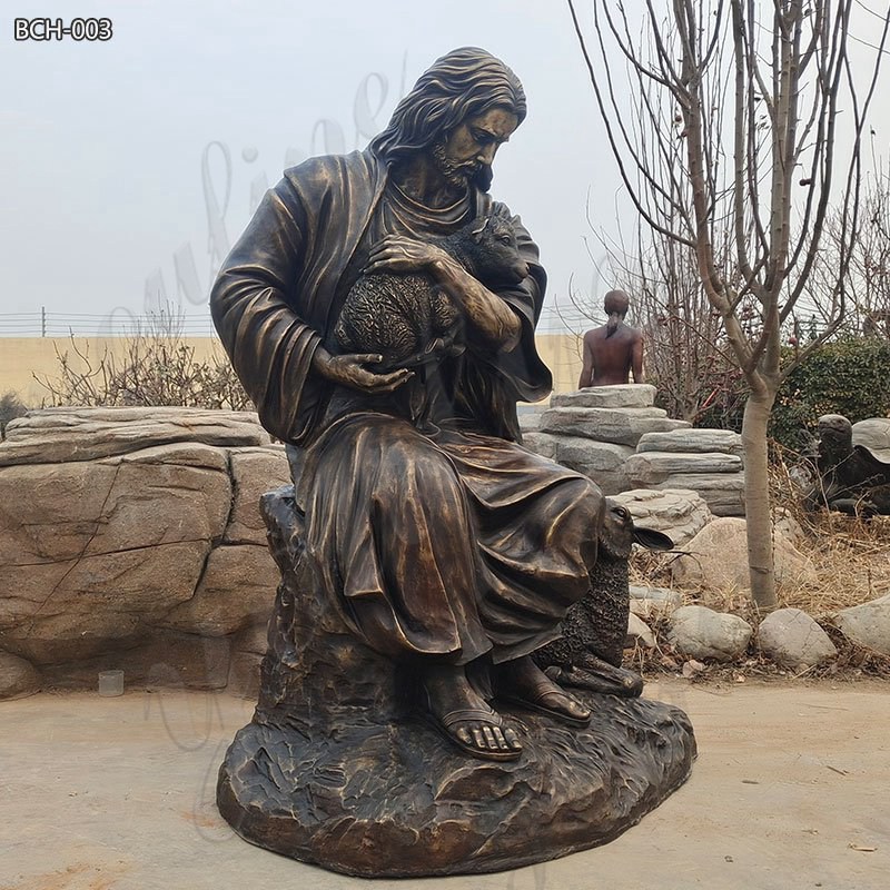 bronze Christus statue (4)